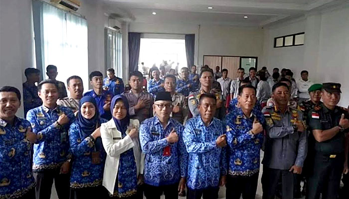 Sekda Nunukan Buka Bimtek Peningkatan Kapasitas Anggota Satlinmas Kab. Nunukan Tahun 2024