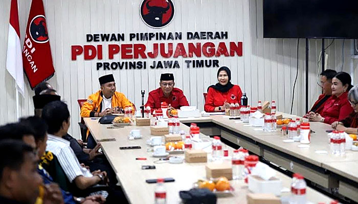 Siapkan Lawan Khofifah-Emil di Pilgub, Koalisi Parpol Non Parlemen di Jawa Timur Temui PDIP