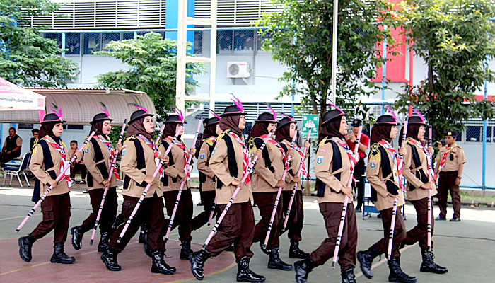 Warga Binaan Lapas Kelas IIA Tangerang Ikut Lomba Kepramukaan