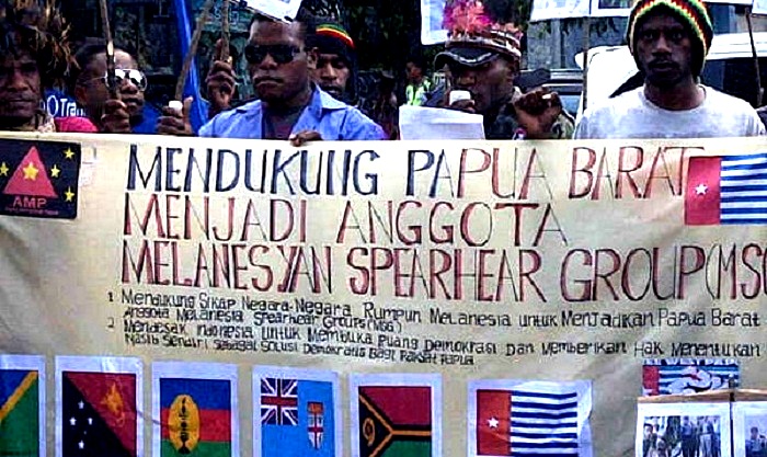 Mahasiswa demo tuntut Papua merdeka (Ilustrasi). Foto: Bramantyo/Okezone