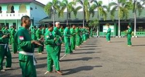 Walaupun bulan puasa Ramadhan, tidak ada alasan bagi Prajurit Kodim 0506 Tgr untuk latihan Yongmoodo/Foto: tniad.mil.id