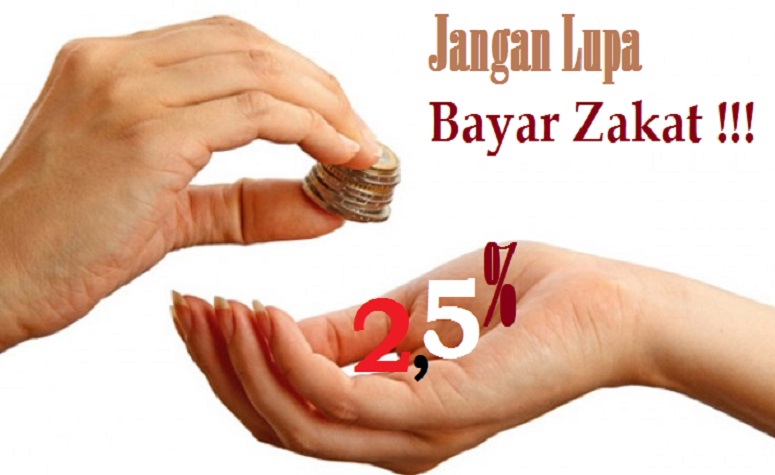 Ilustrasi Bayar Zakat 2,5 persen/NUSANTARANEWS/SelArt