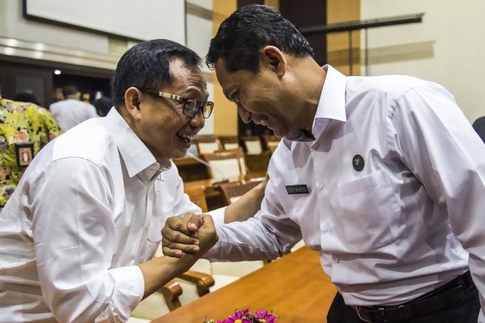 Tito Karnavian dan Budi Waseso/Foto via Antara