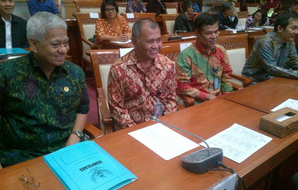 Agus Rahardjo bersama Ketua PPATK M Yunus/NUSANTARANEWS Photo/Rere Ardiansah