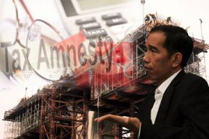 ILUSTRASI: Presiden Joko Widodo dan Tax Amnesty