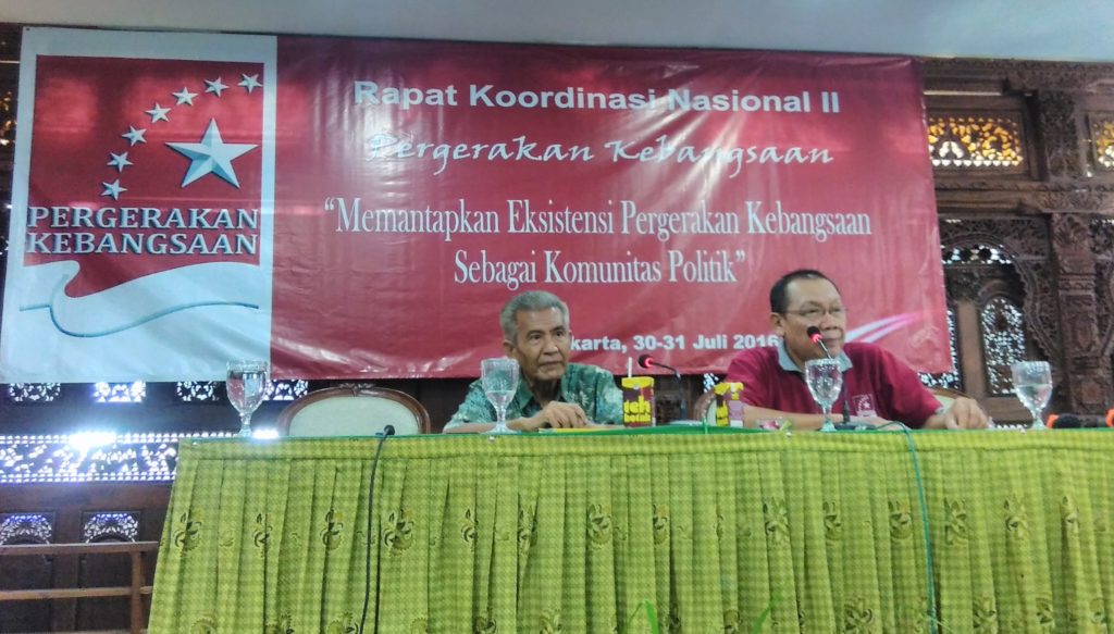 Pengarahan Rakornas II Pergerakan Kebangsaan/Foto: Dok. Nusantaranews.co