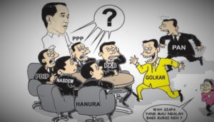 Ilustrasi: Reshuffle Kabinet Kerja Joko Widodo-Jusuf Kalla/Nusantaranews