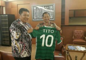 Bos MMIB Gede Widiade bersama Kapolri Tito Karnavian/Foto: Istimewa