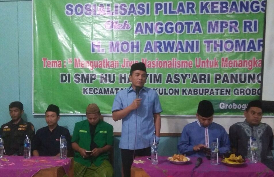 Sosialisasi empat pilar MPR RI ini anggota MPR RI dari Fraksi Partai Persatuan Pembangunan (PPP) H. Moh Arwani Thomafi/NUsantaranews Photo