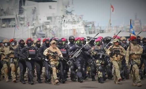 Latihan Bareng di Tarakan, Pasukan Elite TNI Siap Bebaskan Sandera WNI/Foto nusantaranews (Istimewa)