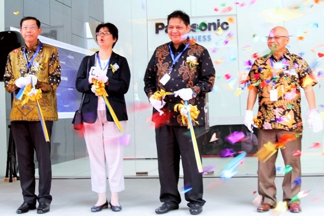 peresmian Panasonic Solution & Innovation Center di Jakarta, Senin (26/9)/Foto: Dok. Kemenperin