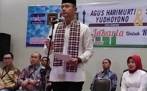 Cagub Agus Harimurti Yudhoyono dan Cawagub Sylviana Murni/Foto Source viva.co.id