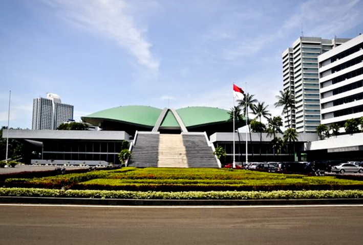 Ilustrasi Gedung DPR RI