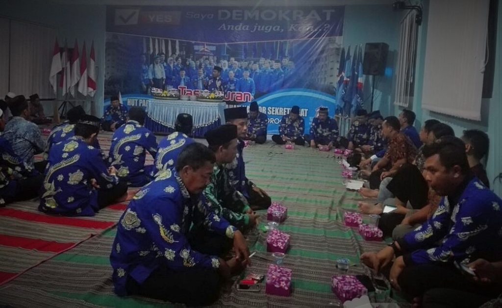 Demokrat Ponorogo Peringati Ultah Ke 15/Foto nusantaranews/Cholis