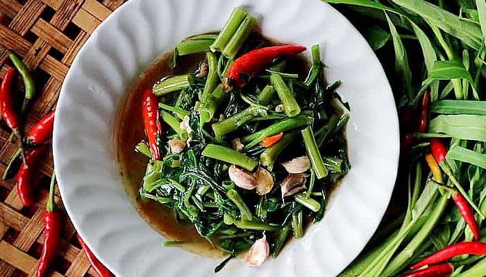 Mengenal sayuran kangkung bagi kesehatan.