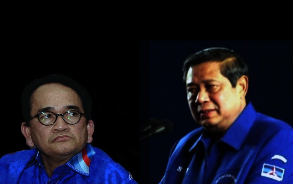 Ruhut Sitompul vs SBY/Ilustrasi Istimewa