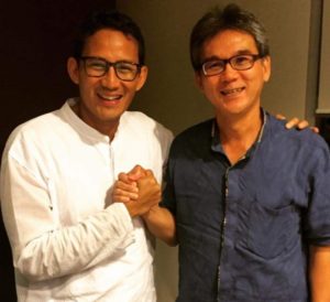 Sandiaga Uno dan Marco Kusumawijaya/Foto: Istimewa