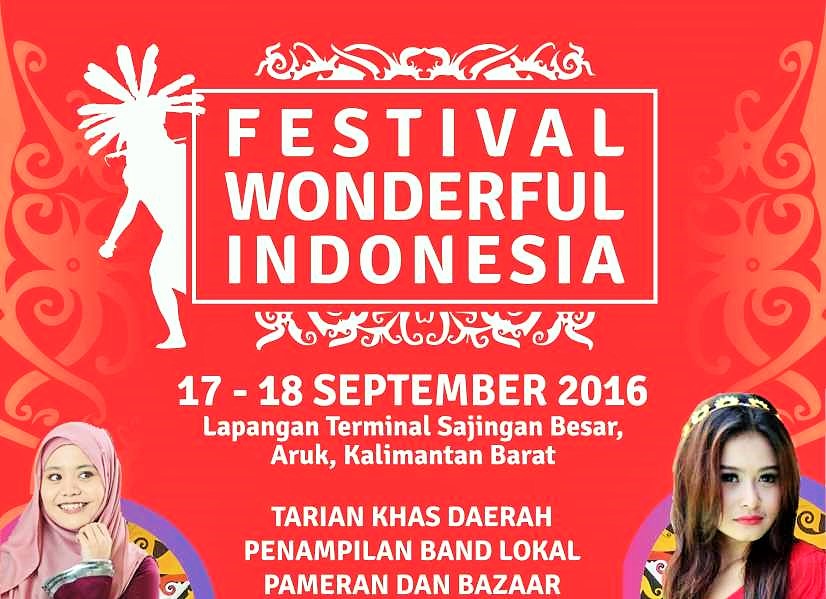 Festival Wonderfull Indonesia 2016 di Sambas/Ilustrasi Istimewa