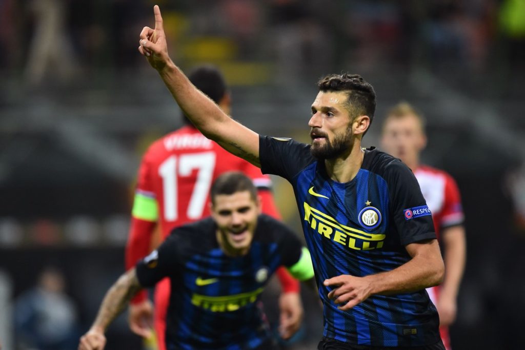 Candreva Beri Kemenangan Perdana Inter Milan dalam Macth day Europa League gru K