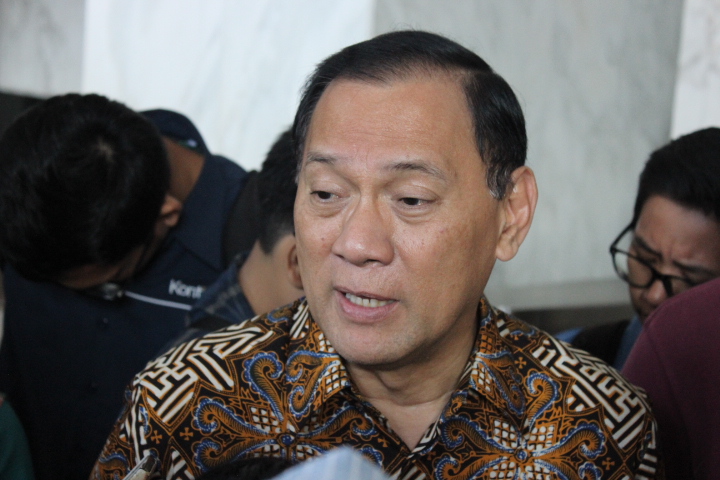 Guberbur Bank Indonesia Agus Martowardojo di gedung Djuanda I Kementerian Keuangan, Jakarta Pusat, Senin (24/10/2016). Foto: Andika/Nusantaranews