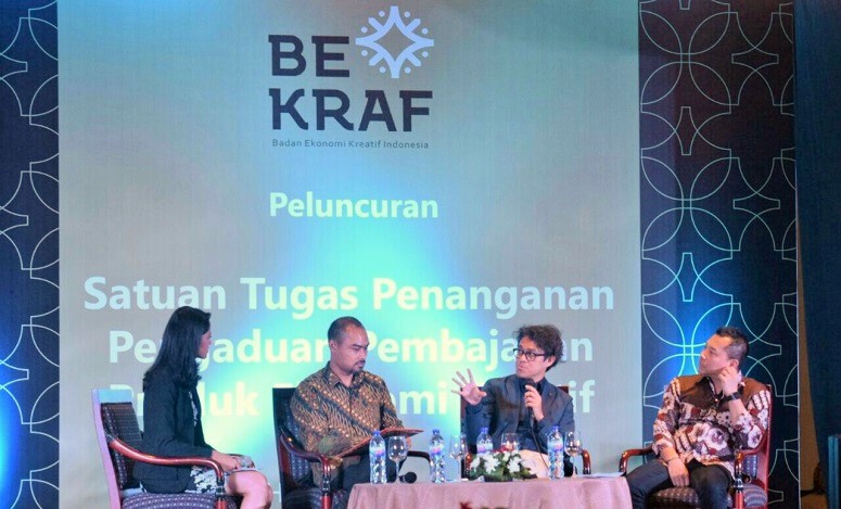 Bekraf Bentuk Satgas Anti Pembajakan/Foto Andika / Nusantaranews