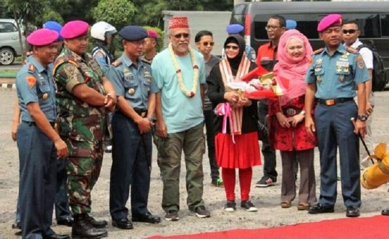 Iwan Fals sebelum Konser Jaga Bumi/Foto Hendra/nusantaranews