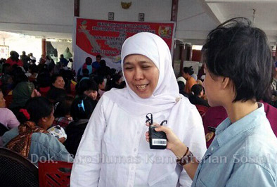 Menteri Sosial (Mensos) Khofifah Indar Parawansa/Foto: IST