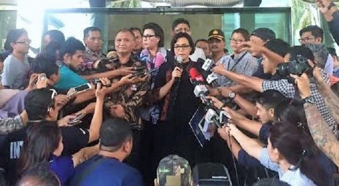 Menteri Keuangan Sri Mulyani Sambangi KPK, Selasa (22/11)/Foto: dok. inilah.com