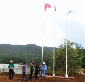 Kronologi Penurunan Bendera RRC di Ternate/Foto: Isitmewa