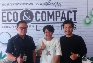 Ngobrol Cantik bertajuk "Eco & Compact Living" di Jakarta, Sabtu (19/11/2016)/Foto Andika / NUSANTARAnews