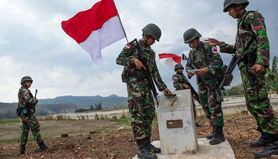 Ilustrasi TNI AD Di Wilayah Perbatasan. Foto IST