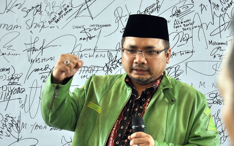 Ketua Umum PP GP Ansor, Yaqut Cholil Qoumas. Foto via republika