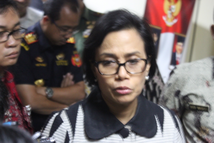 Menteri Keuangan Sri Mulyani. Foto Andika/Nusantaranews