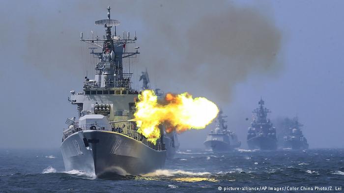 Saling Tikam Berebut Laut Cina Selatan/Foto via Deutsche Welle (DW)