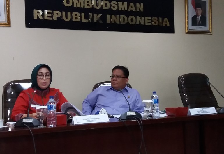 Anggota Ombudsman RI, Ninik Rahayu dalam Konferensi Pers 'Catatan Akhir Tahun (CATAHU) di Bidang Hukum', di Kantor Ombudsman RI, Jakarta Selatan, Jumat, (30/12/2016)/Foto Fadilah/NUSANTARAnews