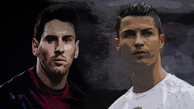 Cristiano Ronaldo dan Leonel Messi. Foto ilustrasi/IST