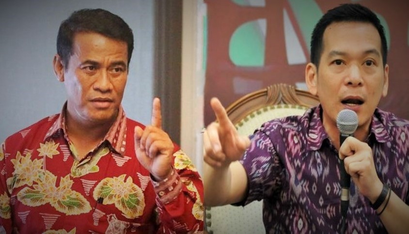 Mentan Amran Sulaiman dan Wakil Ketua Komisi IV DPR RI Daniel Johan/Ilustrasi Foto: NUSANTARAnews