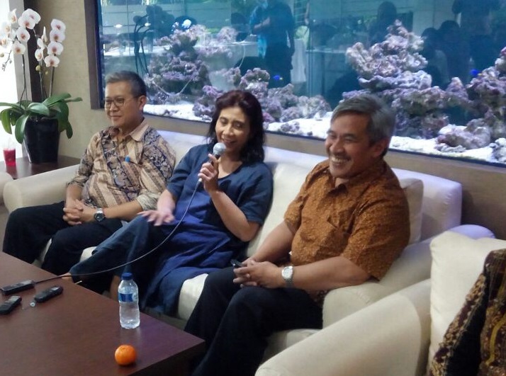 Menteri Kelautan dan Perikanan, Susi Pudjiastuti di Jakarta/Foto Fadilah / Nusantaranews