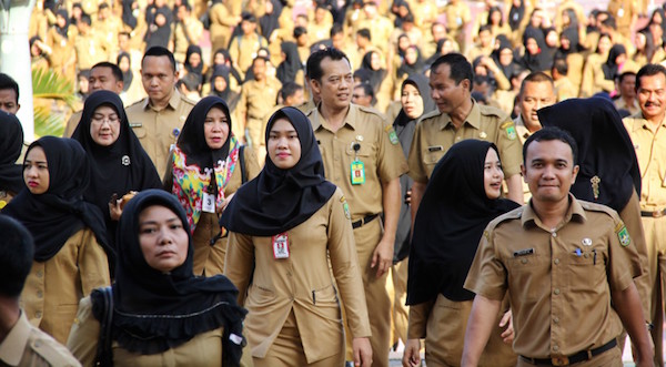 Para Pegawai Negeri Sipil (PNS)/Foto Ilustrasi/portalpns