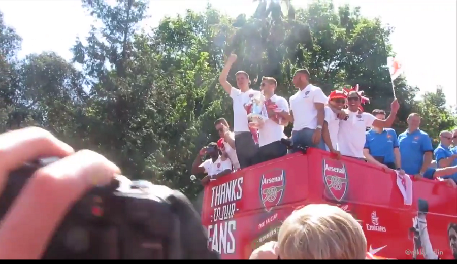 Parade Arsenal. Foto Nusantaranews