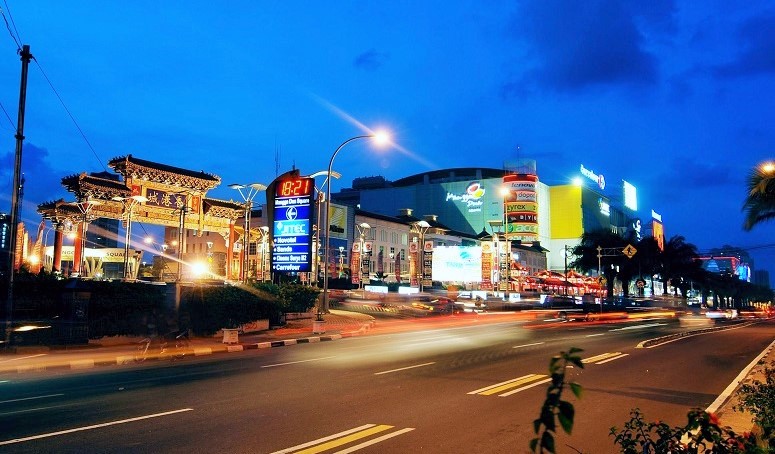 Pecinan atau Chinatown di Glodok, Jakarta/Foto: dok. blog.vokamo.com