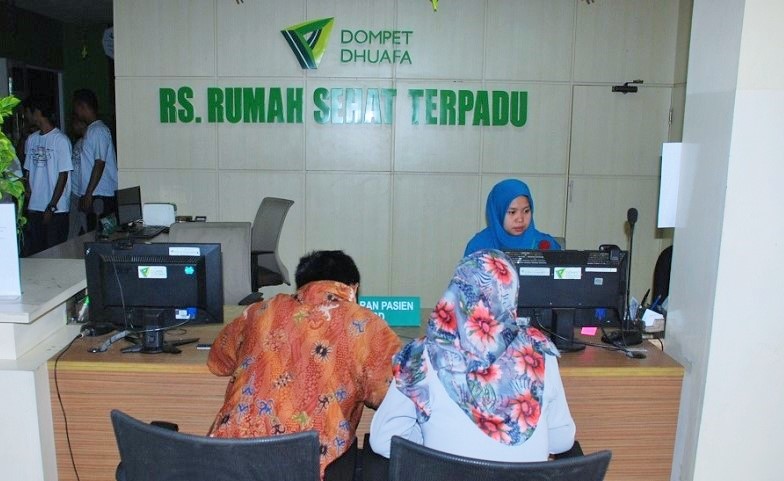 Kunjungan dari rekan-rekan komunitas motor ke RS Rumah Sehat Terpadu dalam rangka mengenalkan RS RST Dompet Dhuafa ke seluruh lapisan masyarakat melalui komunitas motor/Foto : Dok. Dompet Dhuafa