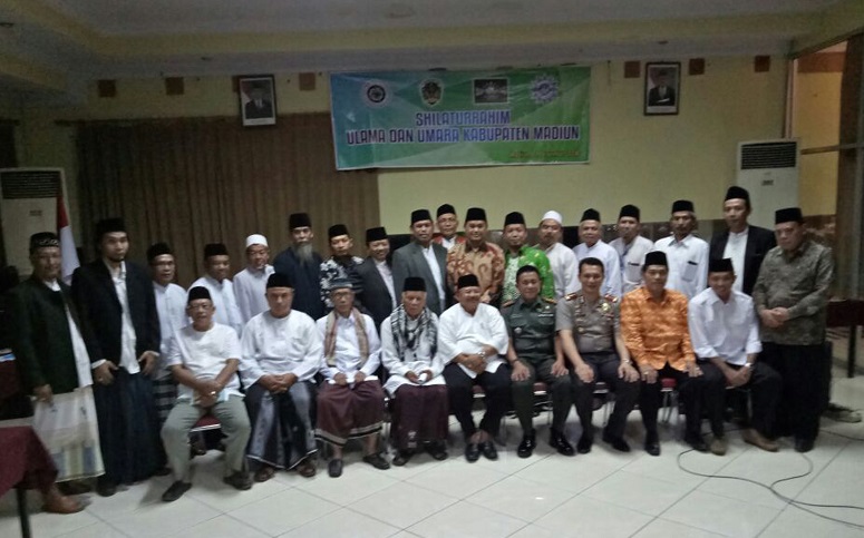 Dandim 0803/Madiun Bersama forpimda Dan Ulama Adakan Silaturohmi/Foto MC0803