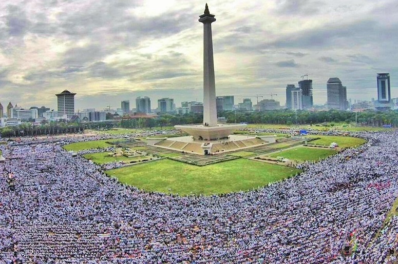 Aksi Damai 212/Ilustrasi Foto Istimewa