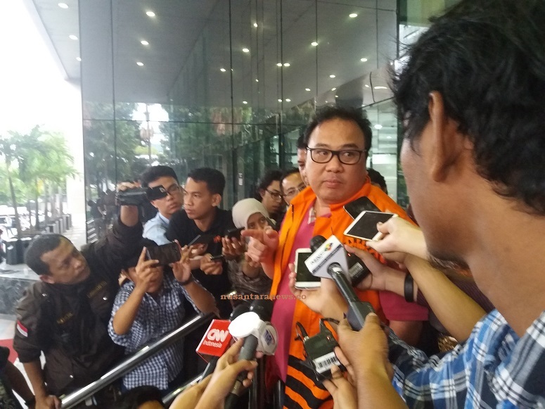 Basuki Hariman di Gedung KPK, Jakarta Selatan, Jumat, (27/1/2017)/Foto Fadilah/NUSANTARAnews