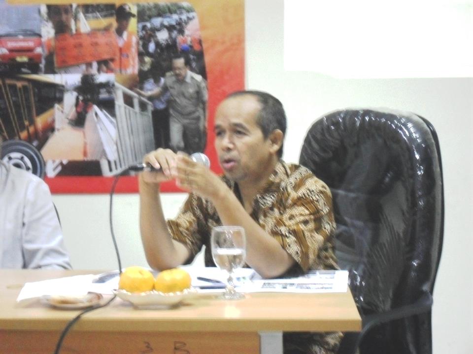 Advisor Institute for Transpotation and Development Policy (ITDP) Darmaningtyas. Foto Dok. Pribadi