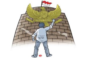 Amankan Pancasila, Selamatkan NKRI dari Paham Liberalisme dan Paham Khilafah. Foto Ilustrasi/IST