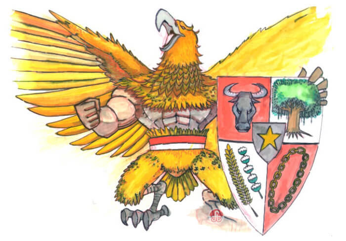 Garuda Pancasila. Foto Ilustrasi/IST