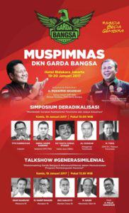 Muspimnas DKN Garda Bangsa (Poster/Istimewa)