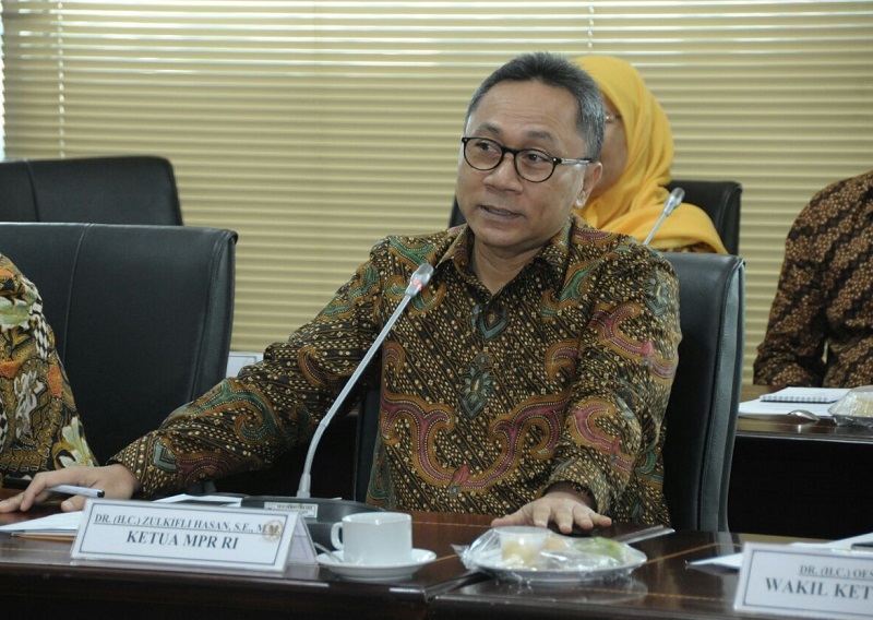 Ketua MPR RI, Zulkifli Hasan. Foto Dok. Humas MPR